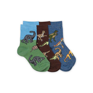 Jefferies Socks Baby Crew Socks 6pk ~ Dinosaur