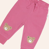 Huxbaby Furry Huxbear Sweatshirt & Sweatpants Set ~ Dusty Berry