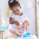 Corolle Paul Drink-and-Wet Bath Baby Set
