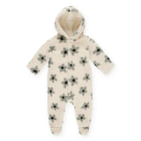 Rylee + Cru Baby Fleece Jumpsuit ~ Daisy/Natural