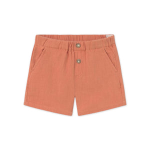 Mayoral Baby Boy Gauze Shorts ~ Clay