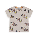 Babyface Baby Boy s/s Printed Tee & Shorts Set ~ Monkeys & Bananas/Antra