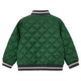 Mayoral Boys Quilted Bomber Jacket ~ Dark Green