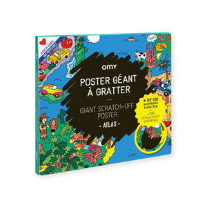 Omy Scratch off Atlas