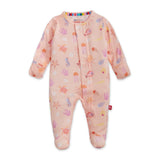 Magnetic Me Modal Footie ~ Deep Chic Pink