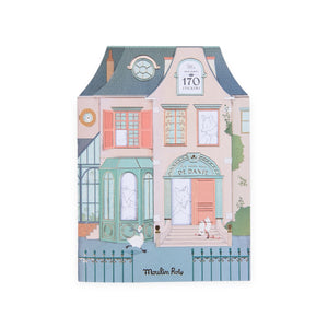 Moulin Roty Coloring Book w/ Stickers ~ Little School of Dance