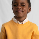 Mayoral Boys Basic Knit Crewneck Sweater ~ Peach