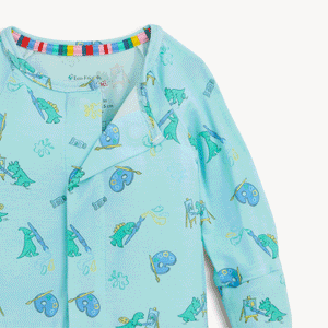 Magnetic Me Modal Convertible Romper ~ Sketch-a-Saurus
