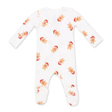 Angel Dear 2 Way Zipper Ribbed Footie ~ Simple Gingerbread