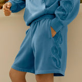 Molo Ador Sweatshorts ~ Swell Blue