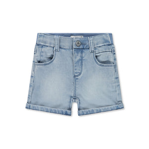 Babyface Baby Boy Jean Shorts ~ Grey Blue Denim