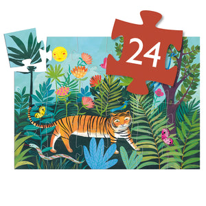 Djeco Tiger's Walk Silhouette Puzzle