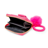 Tiny Treats Shiny Jumbo Bow Spiral Strap Wallet