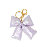 Tiny Treats Shiny Quilted Fluffy Bow Handbag