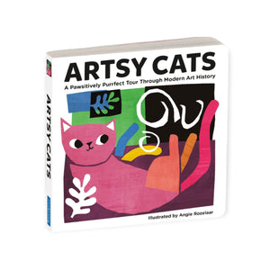 Mudpuppy Artsy Cats Board Book