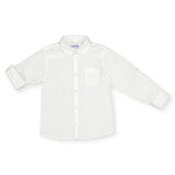 Mayoral Boys Basic l/s Button Down Shirt ~ White