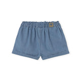 Mayoral Baby Girl Chambray Shorts ~ Light Wash