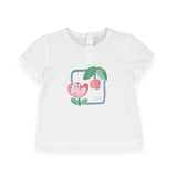 Mayoral Baby Girl Zip Sweatshirt, Tee & Joggers Set ~ Rose