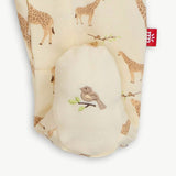 Magnetic Me Organic Cotton Magnetic Footie ~ Jolie Giraffe Cream