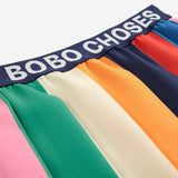 Bobo Choses Girls Tic Tac Toe Color Block Sweatshirt & Pleated Skirt Set ~ Multi