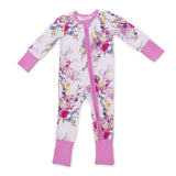 Angel Dear 2 Way Zipper Convertible Romper ~ Dahlia Floral