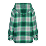 Molo Hamelo Plaid Shirt Jacket w/ Hood ~ Fresh Check