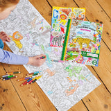 eeboo Wild Things Fold-Out Coloring Book w/ Stickers