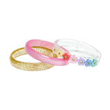 Lilies & Roses Spring Flowers Bracelet Set
