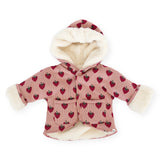 Oh Baby! Winter Berries Snowdrift Hooded Jacket w/ Lining ~ Blush/Berry