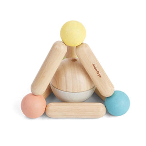 PlanToys Triangle Clutching Toy ~ Pastel
