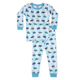 Baby Steps Baby l/s Pj Set ~ Construction Trucks