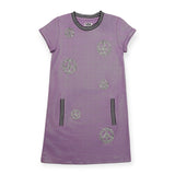 MIA New York Peace Dress ~ Purple