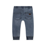 Babyface Baby Boy Jogger Jeans ~ Mid Blue Denim