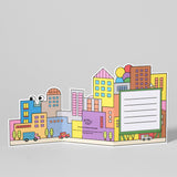 Wrap Mega Monsters Fold Out Birthday Card