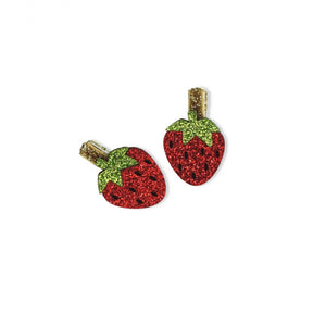 Milk x Soda Glitter Fruit Hair Clip