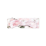 Posh Peanut Luxe Bow Headwrap ~ Vintage Pink Rose