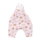 Angel Dear Muslin Tie Back Romper ~ Pretty Puppy Faces