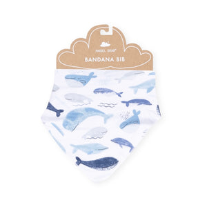 Angel Dear Bandana Bib ~ Blue Whales
