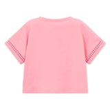 Mayoral Girls Tie Front s/s Top ~ Candy