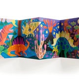 Mudpuppy Dinosaur Land Sticker Sparkle Poster Activity Kit