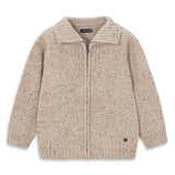 Mayoral Boys Knit Zip Sweater ~ Tweed