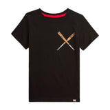 Appaman Boys Baseball Graphic s/s Tee ~ Black