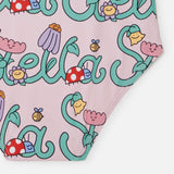 Stella McCartney Baby Girl Stella Lettering Swimsuit ~ Pink Multi