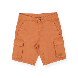 Mayoral Boys Cargo Bermuda Shorts ~ Brick