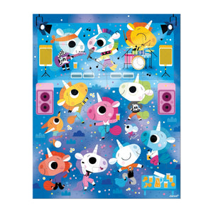Janod Unicorns Rock Concert 24pc Puzzle