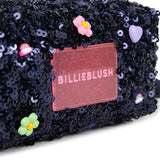 Billieblush Sequin Purse w/ Charms ~ Navy
