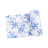 Angel Dear Muslin Swaddle ~ Dream Cottage Floral Blue