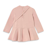 Mayoral Baby Girl Bi-material Sherpa Dress w/ Bear Bag ~ Petisui