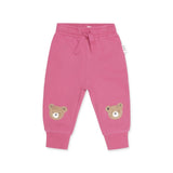 Huxbaby Furry Huxbear Sweatshirt & Sweatpants Set ~ Dusty Berry