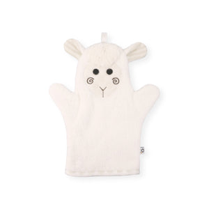 Zoocchini Terry Bath Mitt ~ Lucky Lamb